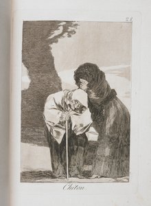 Lámina de Los Caprichos, 1797-1798 de Francisco de Goya